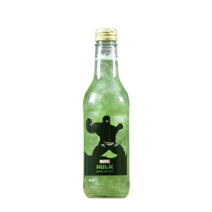 Marvel Hulk Gamma Sour Lime - Αναψυκτικό Λαϊμ Χωρίς Ζάχαρη 330 ml