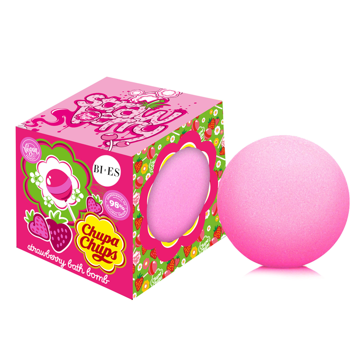 Chupa Chups Bath Bomb με Κεράσι 165g