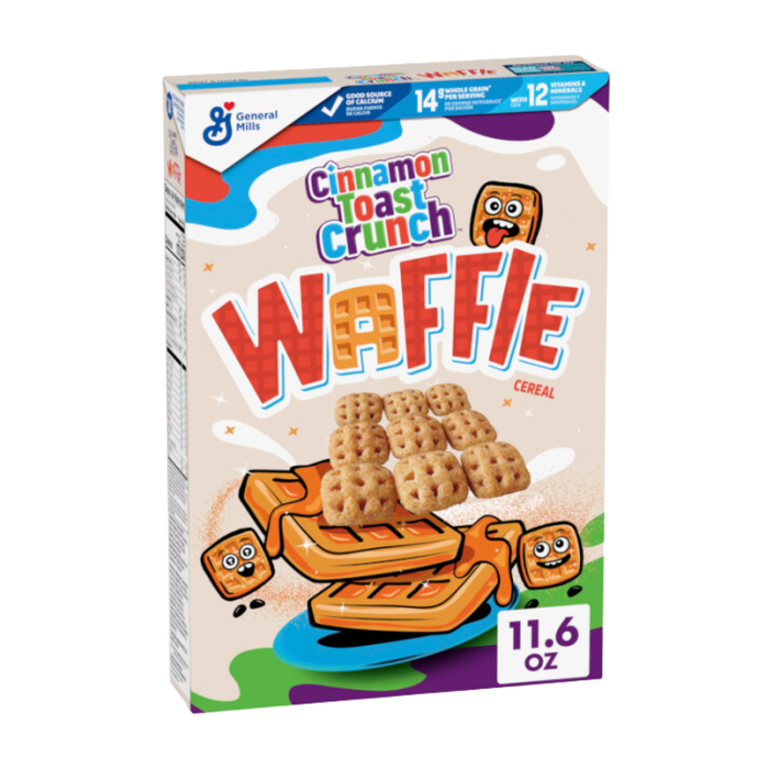 Toast Crunch Waffle Cereal 329gr