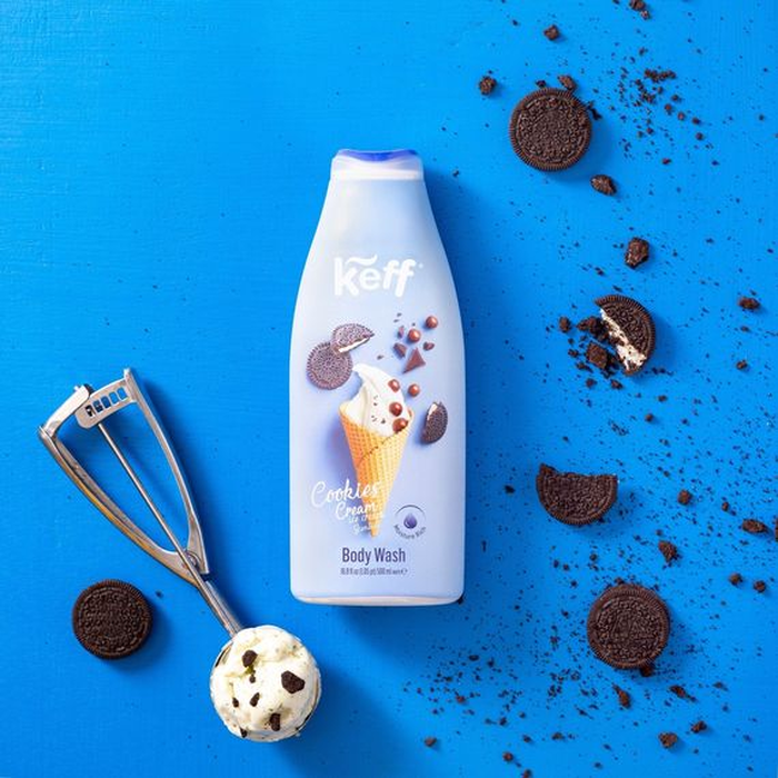 1+1 Gift KEFF Body Wash Cookie Cream 500ml
