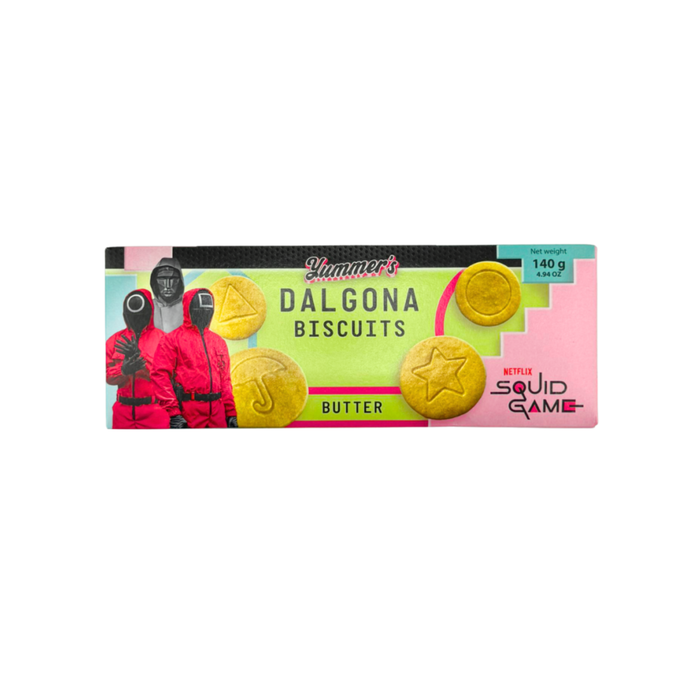 Yummer's Squid Game Butter Dalgona Biscuits 140GR