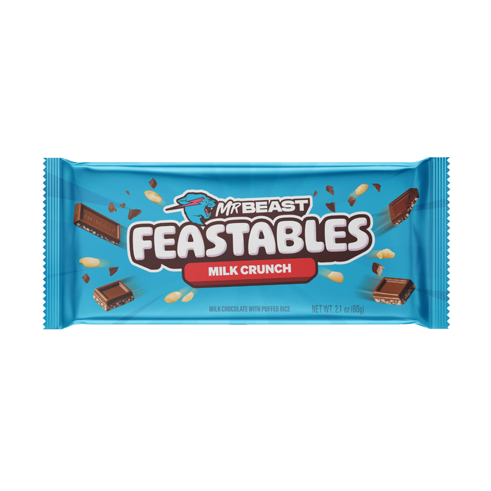 MrBeast Feastables Milk Crunch 60gr