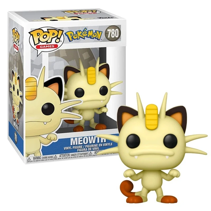 Funko Pop! Games Pokemon-Meowth #780 Vinyl Figure