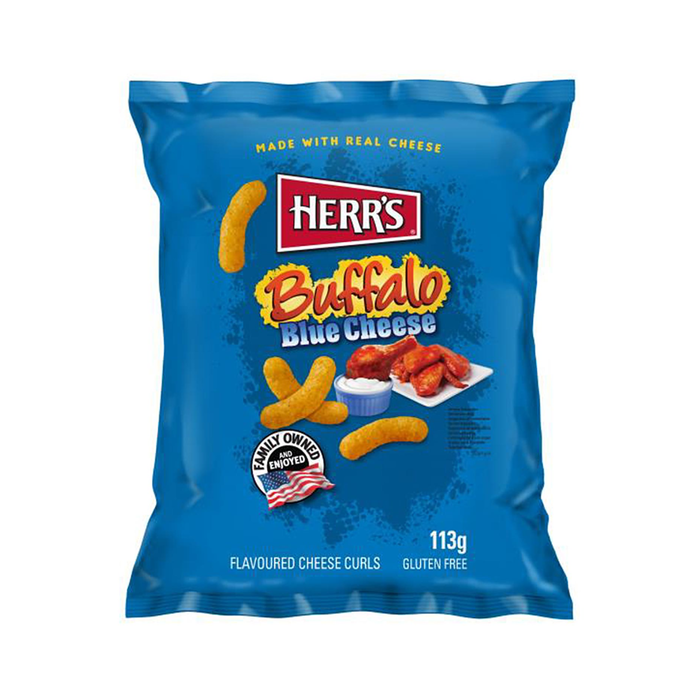 Herr's Buffalo Blue Cheese Curls 113gr