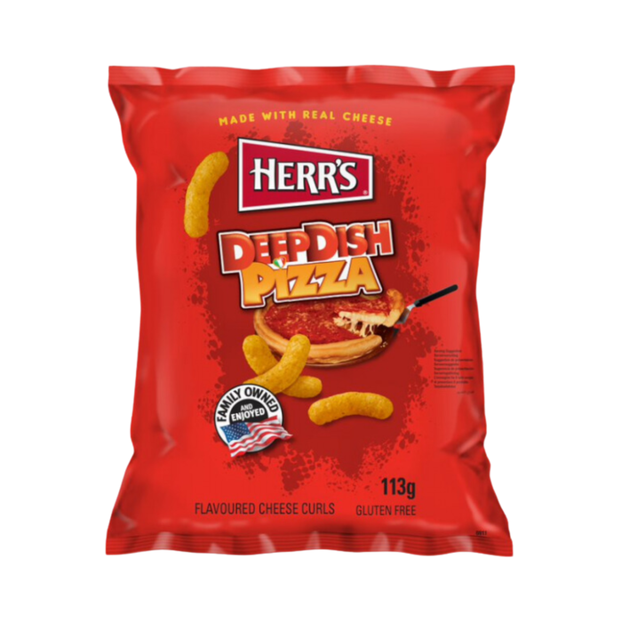 Herr's Deep Dish Pizza Cheese Curls 113gr