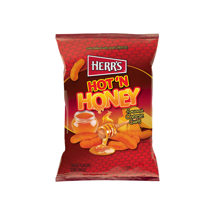 Herr's Hot N Honey Cheese Curls 113gr