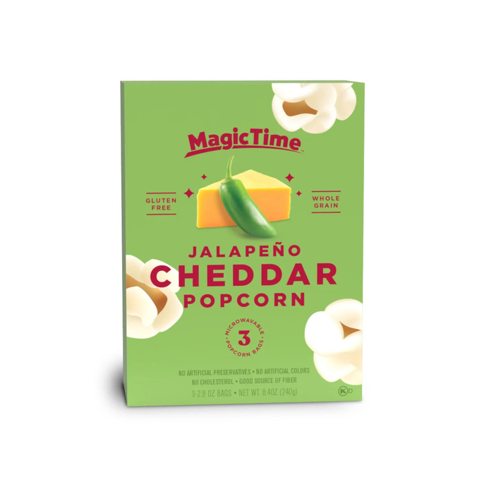 MagicTime Jalapeno Cheddar Popcorn 240g