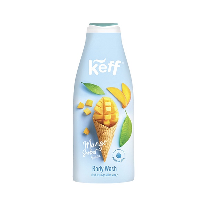 1+1 Gift KEFF Body Wash Mango Sorbe 500ml