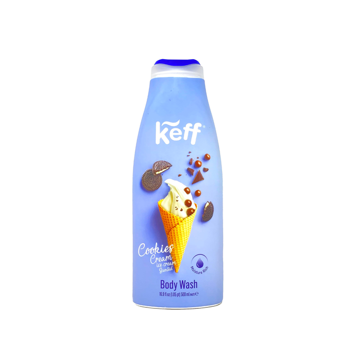 1+1 Gift KEFF Body Wash Cookie Cream 500ml