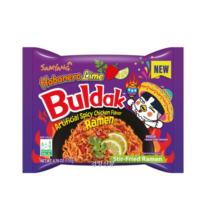 Samyang Buldak Habanero Lime Chicken Flavor Spicy 135g