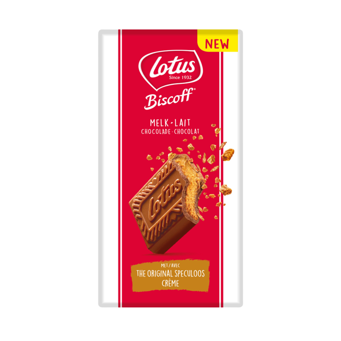 Lotus Biscoff Spread Filled Milk Chocolate 180g