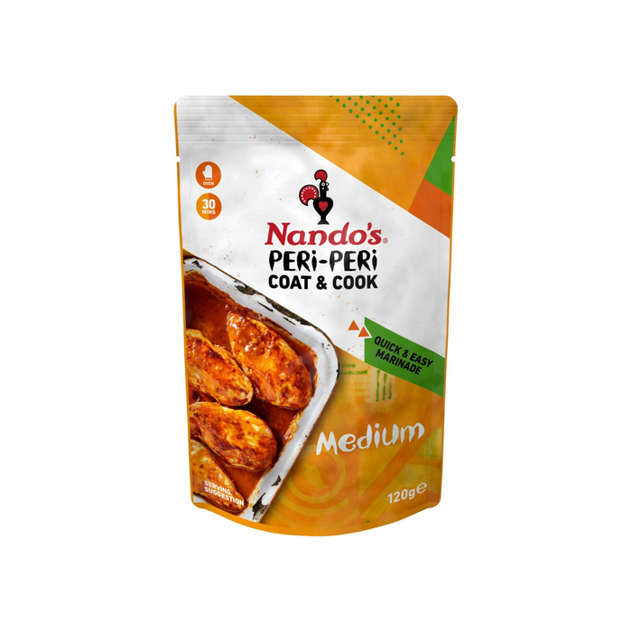 Nandos Coat 'n Cook Medium 120g