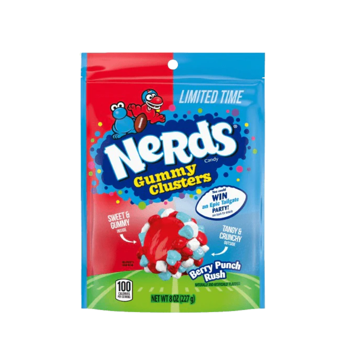 Nerds Gummy Clusters Berry Punch Rush 227GR