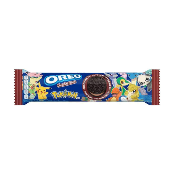 OREO Pokemon Cocoa Cookies with Chocolate Flavor Filling Asian 119.6g