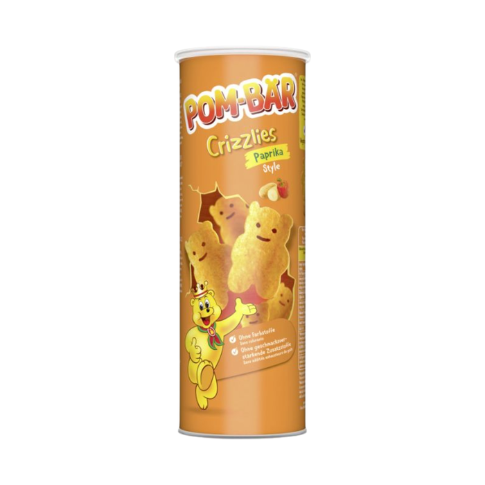 Pom-Bar Crizzlies Paprika 150g