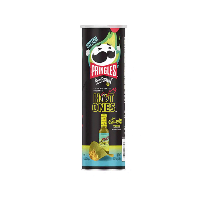 Pringles Hot Ones Verde 156GR