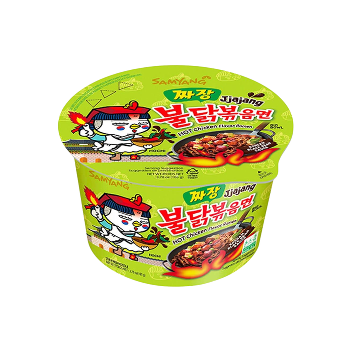 Samyang Ramen Bowl Hot Chicken Flavor Jjajang 105g