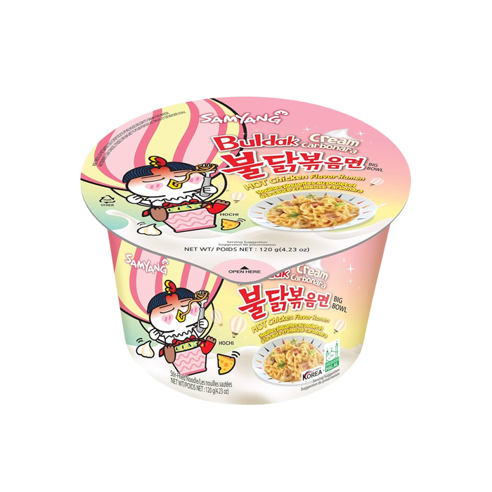 Samyang Ramen Hot Chicken Cream Carbo Bowl 120g