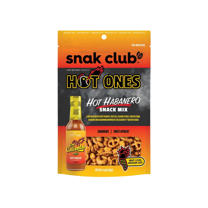 Snak Club Hot Ones Habanero Pretzel Mix 57gr