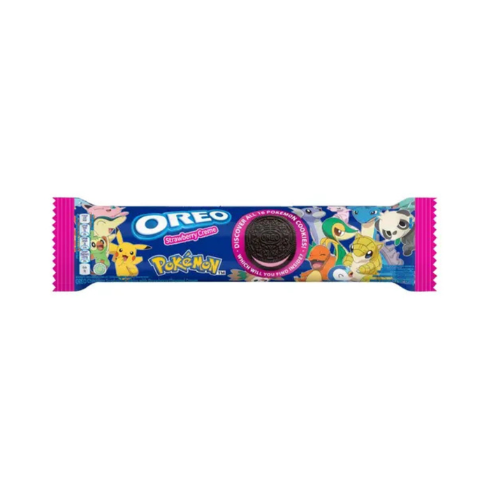 OREO Biscuit Strawberry Cream POKEMON Asian 120 GR