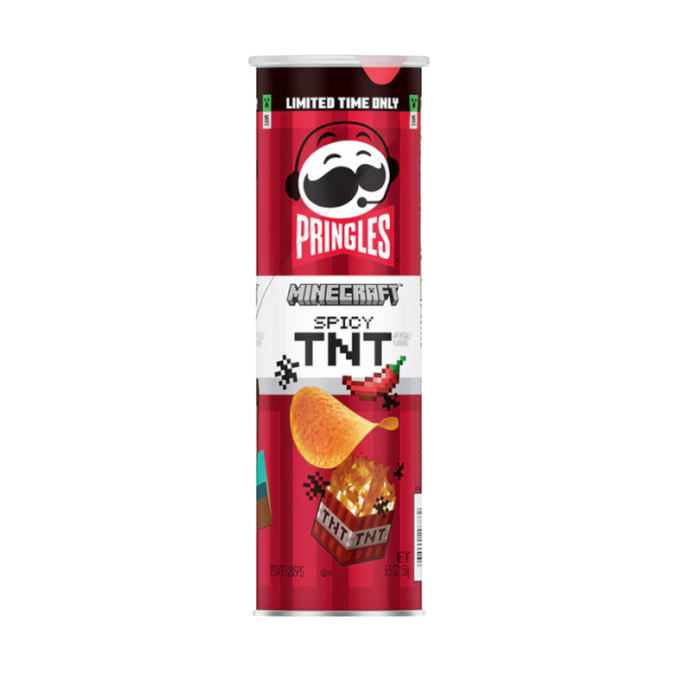 Pringles Minecraft Spicy TNT 158g USA