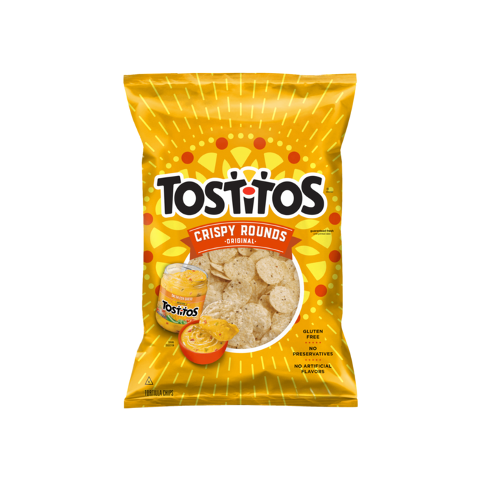 Frito-lay Tostitos Crispy Rounds White Tortilla Chips 283g