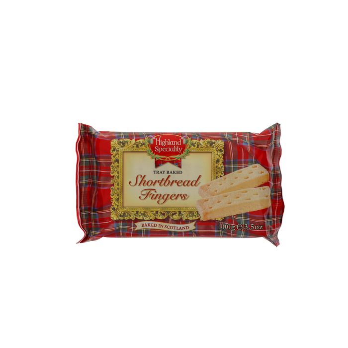 Highland Specialty Tray Baked Shortbread Fingers 100g