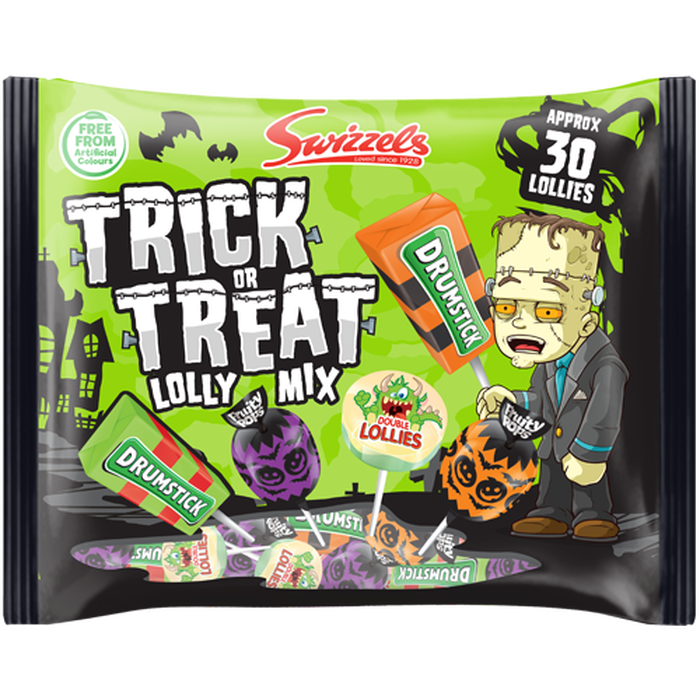 Swizzels Trick or Treat Lolly Mix 330 g