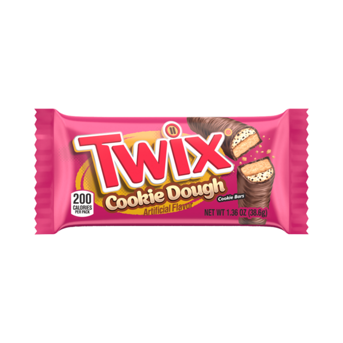 Twix Milk Chocolate Cookie Dough Flavored Cookies 38.6g