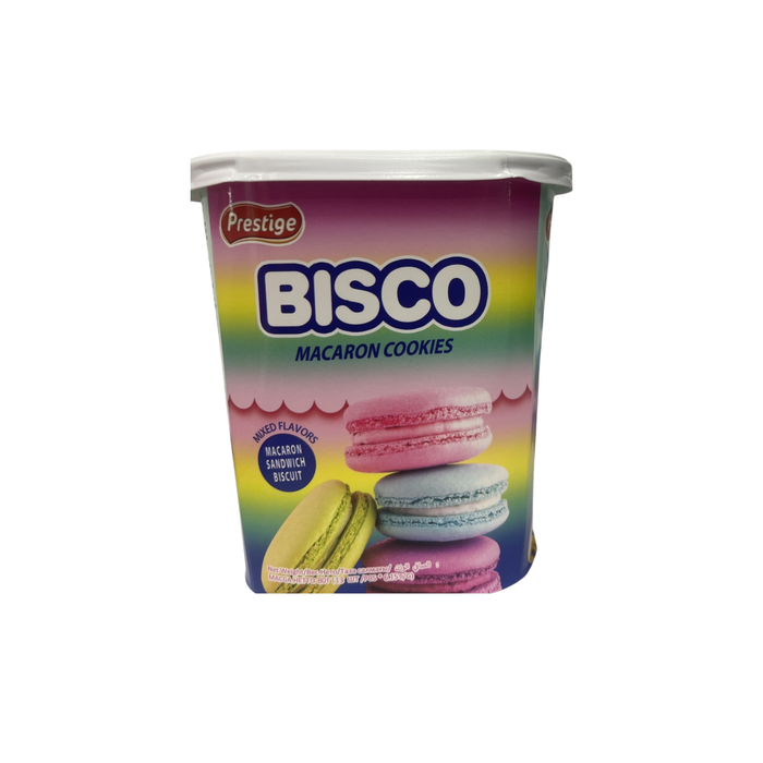 Bisco Macaron Colorful Cookies