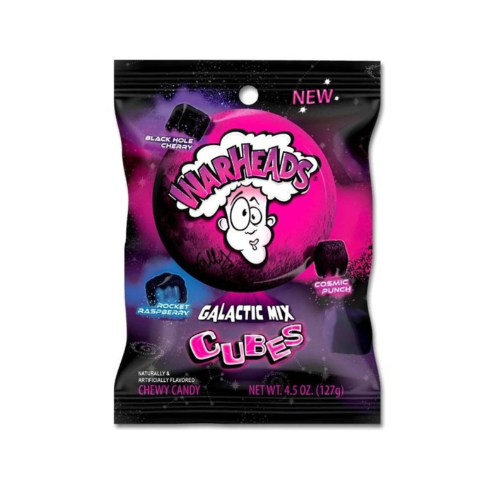 Warheads Galactic Mix Cubes 127gr