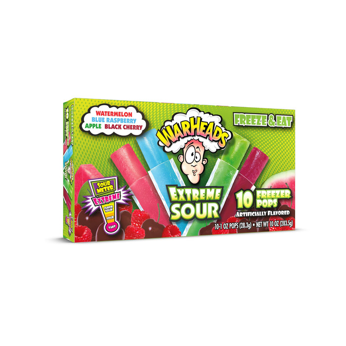Warheads Extreme Sour Freezer Pops