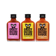 Crazy Bastard 3 X 100 Ml Best Sellers (Chipotle & Pineapple, Habanero & Tomatillo, Ghost Pepper & Mango)