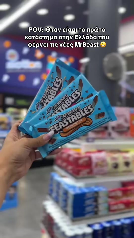 Σε προκαλούμε να βρεις τις ανανεωμένες σοκολάτες Mr. Beast κάπου αλλού! 😉 Αποκλειστικά και μόνο στο Magic Box Concept Store 😱 📍 Θηβών 228, Αγ. Ιωάννης